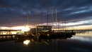 Boot mit Licht an