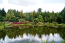 Teich im Nepal Himalaya Pavillon