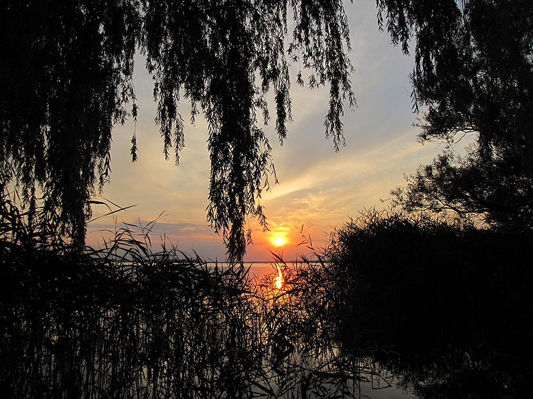 Sonnenuntergang am Steinhuder Meer !!