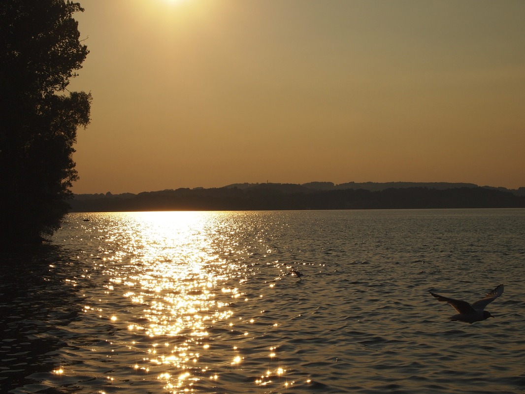 Abendstimmung am Chiemsee