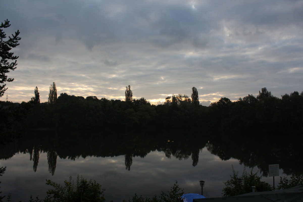 Sonnenaufgang Blauer See