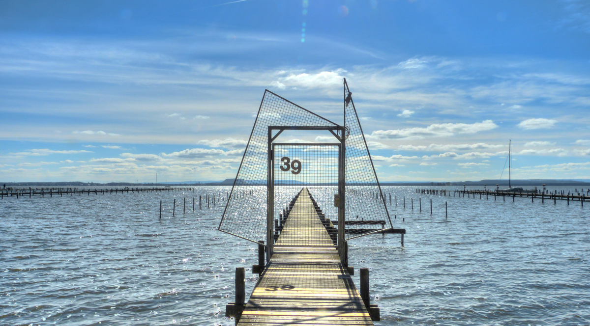Der Steg mit der Nr. 39