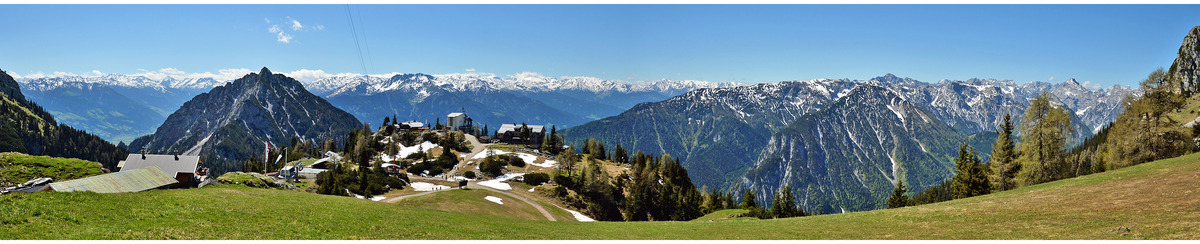 Ausblick vom Rofan...