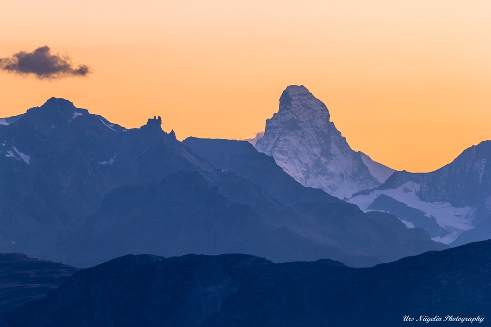 Das Matterhorn mal im Abendlicht!