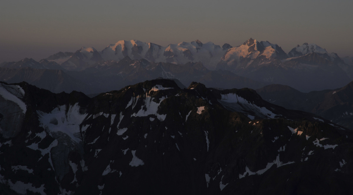 Vom Piz Cambrena zum Piz Roseg