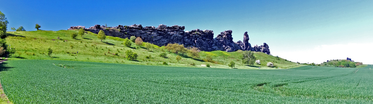 Teufelsmauer im Mai 2013