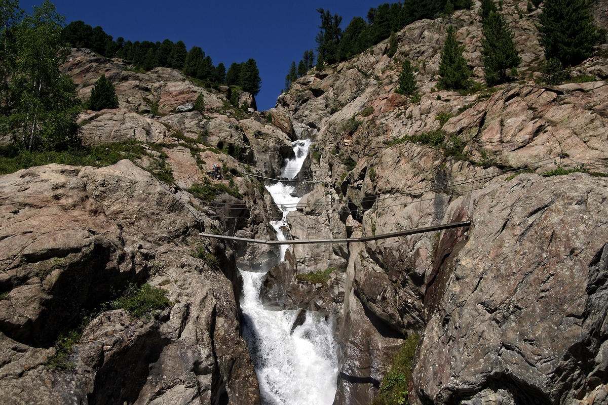 ein Klettersteig der Extraklasse....