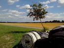 Landstück mit Rotonde