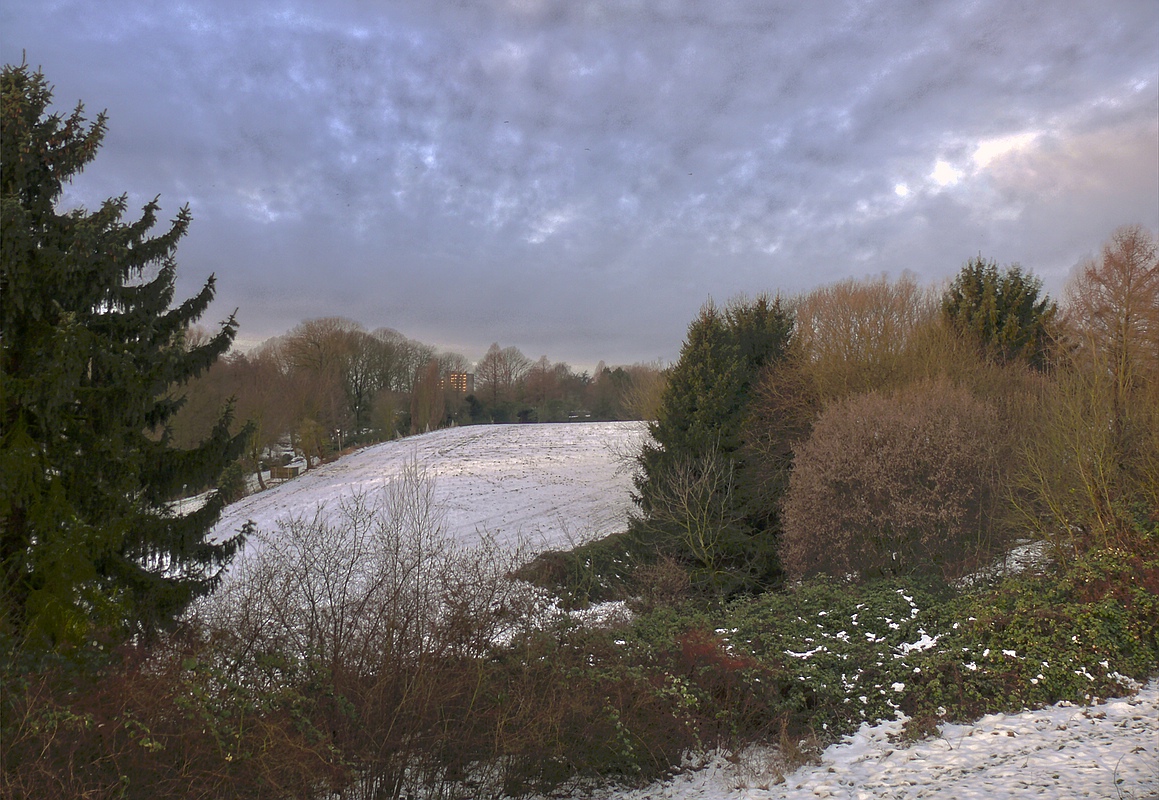 Schneeschmelze im Winkhauser Bachtal [Version II]