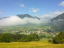 Aussicht beim Frühstück am Wochenenhaus