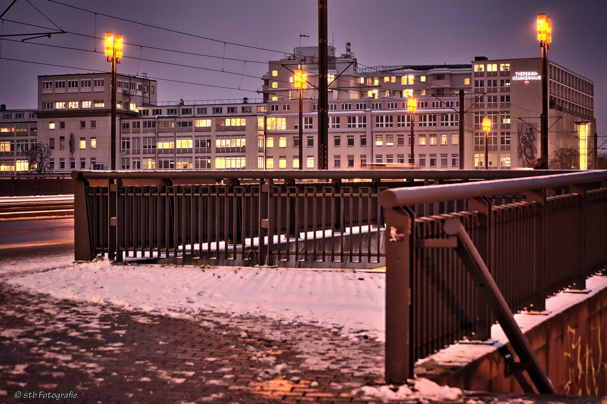 Abends im Winter